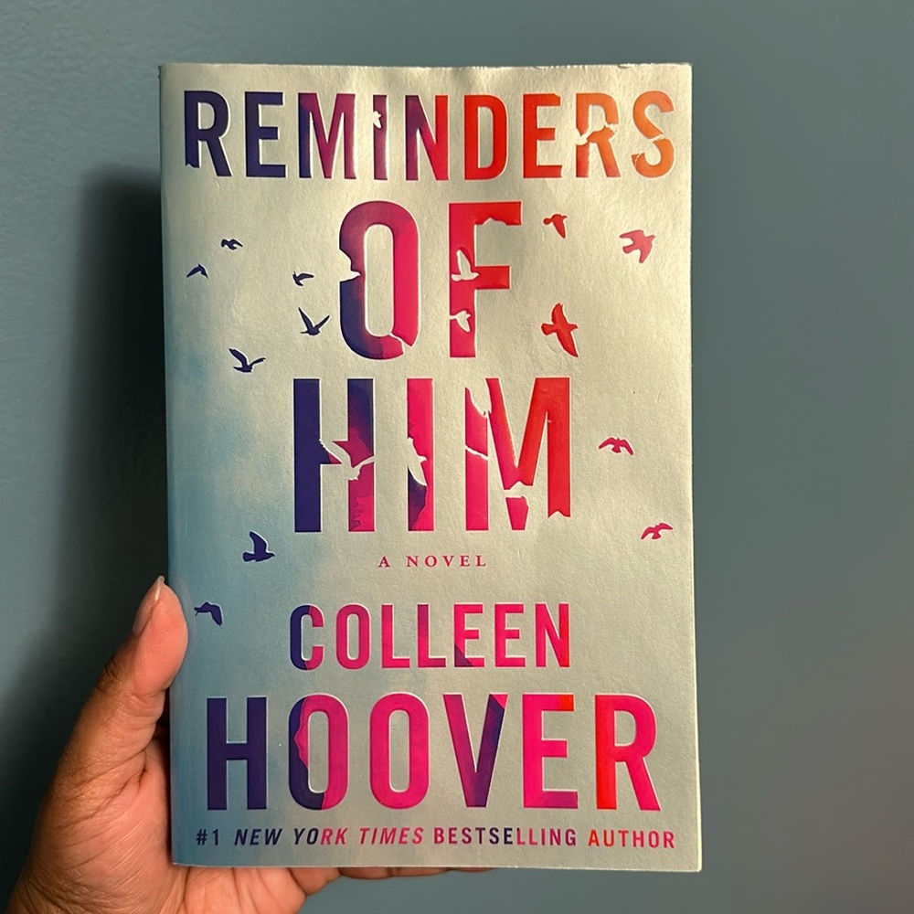 Reminders of him by Colleen Hoover. 10/10 condition